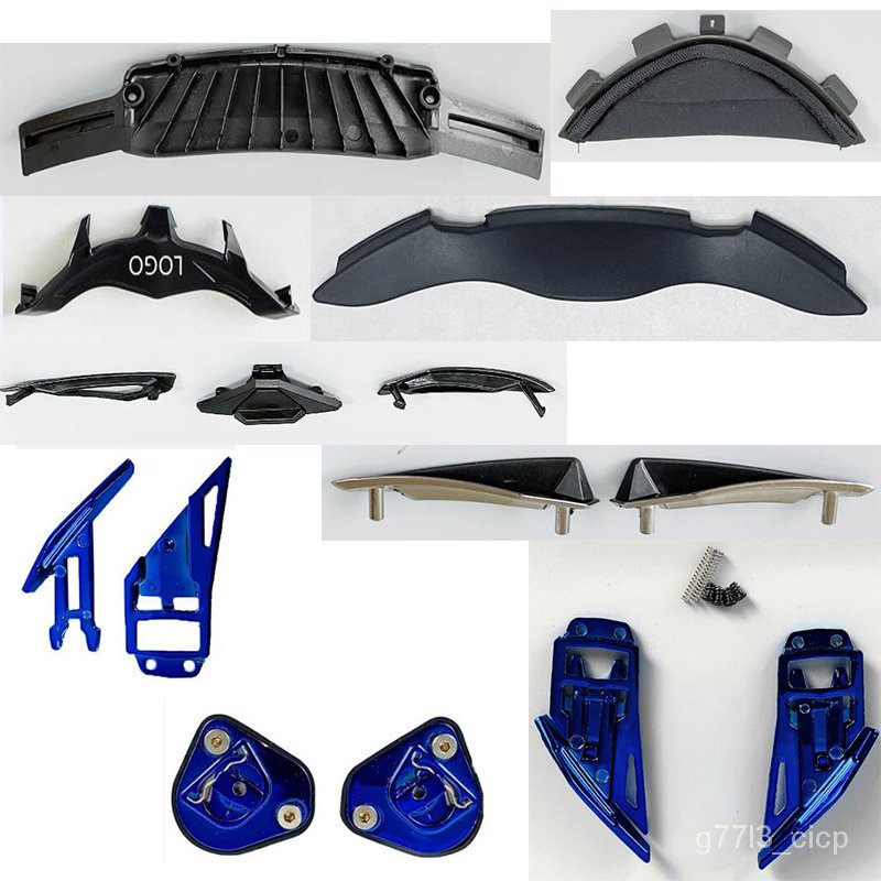 Motorcycle Equipments for AGV Pista/k1/k3sv X14 Z7 Motorcycle Helmet Accessories Vent Nose Seal Mout