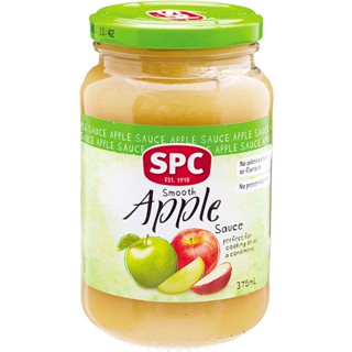 เอสพีซีสมูทแอปเปิ้ลซอส 375กรัม  /  SPC Smooth Apple Sauce 375g.