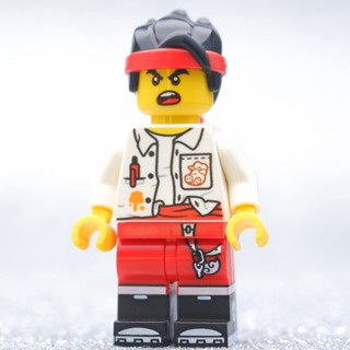 LEGO Monkie Kid White Shirt Monkie Kid - LEGO เลโก้ มินิฟิกเกอร์ ตัวต่อ ของเล่น