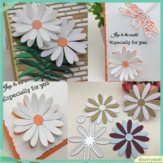 (Doverywell) Chrysanthemum Metal Cutting Die Card Paper Frame Stencil Craft DIY Scrapbooking