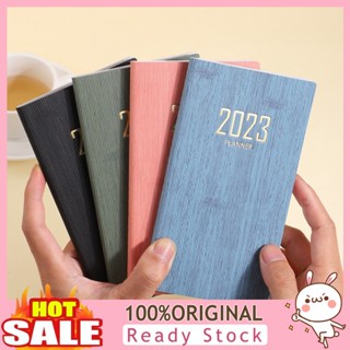 [B_398] Schedule Book Multifunctional Efficiency Time Management 2023 Mini Agenda Planner Notebook Office Supplies