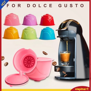 &lt;xiapimart&gt; ถ้วยกรองกาแฟพลาสติกนํากลับมาใช้ใหม่ได้สําหรับ Dolce Gusto Machines