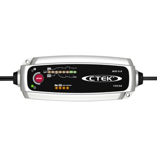 CTEK MXS 5.0 เครื่องชาร์จแบตเตอรี่อัจฉริยะ 5A รุ่นยอดนิยมสำหรับรถยนต์และมอเตอร์ไซค์