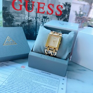 ⌚⌚ นาฬิกาข้อมือ Guess ตัวเรือนสายโซ่สเตนเลสทอง