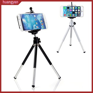 HY| ขาตั้งกล้องแบบหมุนได้ 360 ° + ขาตั้งโทรศัพท์สำหรับ iPhone Samsung HTC