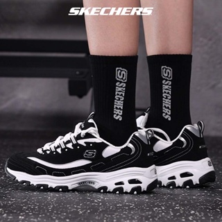 Skechers สเก็ตเชอร์ส รองเท้า ผู้หญิง Sport DLites 1.0 Shoes - 66666179-BKW