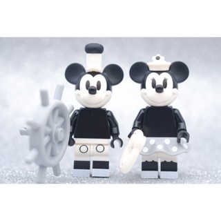 LEGO Vintage Mickey &amp; Vintage Minnie Series Disney 2 DISNEY  - LEGO เลโก้ มินิฟิกเกอร์ ตัวต่อ ของเล่น