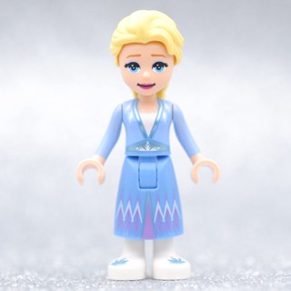 LEGO Elsa Blue Skirt - DISNEY FRIENDS  - LEGO เลโก้ มินิฟิกเกอร์ ตัวต่อ ของเล่น