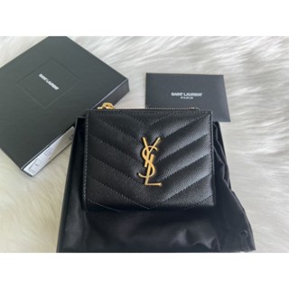 👜💥🌈New YSL compact wallet
สีดำ อะไหล่ทอง สวยมากกก