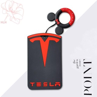 เคสใส่กุญแจรถ Tesla รุ่น Y/3 โดยเฉพาะ เคสซิลิโคนใส่พวงกุญแจรถดัดแปลงสำหรับผู้ชายและผู้หญิง