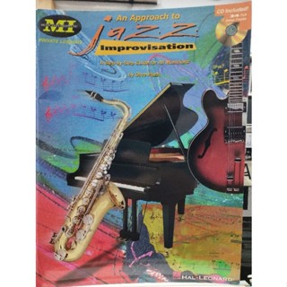 AN APPROACH TO JAZZ IMPROVISATION W/CD/073999951356