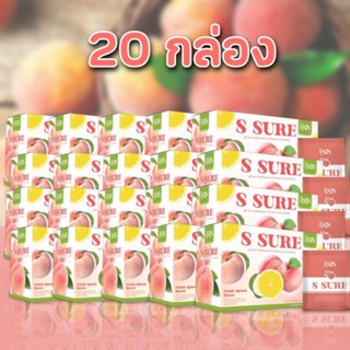 🔥โปรขายดี 20 กล่อง พิเศษ 1,780฿ ปกติ 4,000฿🔥#Ssuredetox รสพีชเลม่อน มะนาว 🍑🍋 #พร้อมส่ง #ของแท้100%