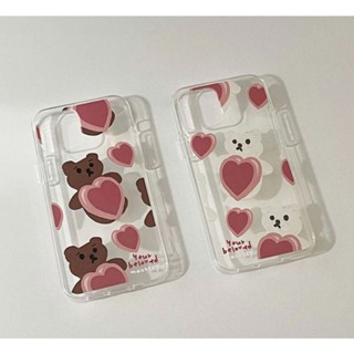 ★★ลดราคาพิเศษ/พร้อมส่ง/ของแท้★★ For i13pm Mazzzzy brownie &amp; muffin (pattern) clear case