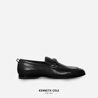 KENNETH COLE รองเท้าทางการผู้ชาย รุ่น NOLAN BIT LOAFER สีดำ ( DRS - KMS0009N5N-001 )