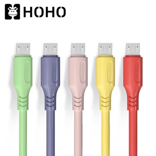 สายเคเบิลข้อมูลเหลว Android Liquid data cable Micro USB charging cable  0.25M/1.2M ชาร์จเร็ว สายชาร์จ