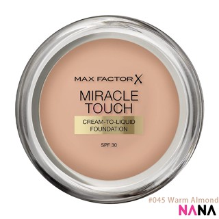 Max Factor Miracle Touch Skin Smoothing Foundation #045 Warm Almond