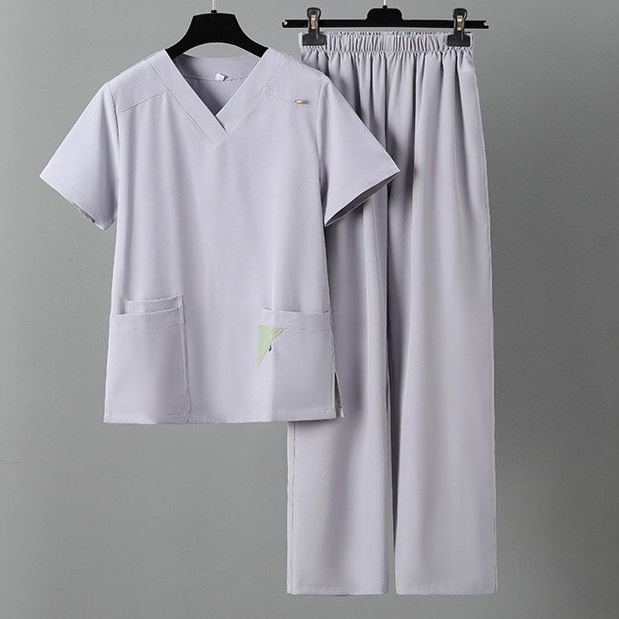 ☑ขายดีมาก ชุดพยาบาล ชุดปฏิบัติการภายใน ชุดอาชีพTwo Piece 1 Set Working Nursingชุดโออาร์ ห้องผ่าตัด ห้องคลอด ราคา ถูกที่สุด ดีลบีเคเค แกลเลอรีภาพที่ 3