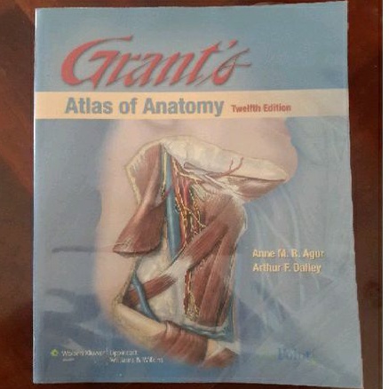 Grant's Atlas of Anatomy 12th edition