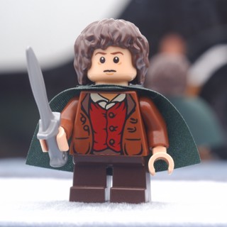 LEGO Lord Of The Rings and Hobbit Frodo Baggins Green Cape