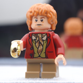 LEGO Lord Of The Rings and Hobbit Bilbo Baggins Red Coat