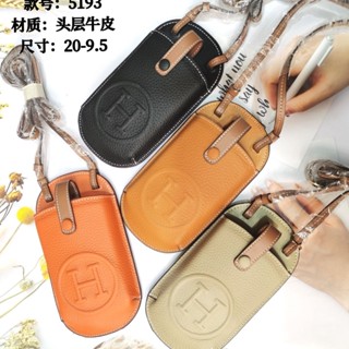 Hermes กระเป๋าใส่โทรศัพท์มือถือ ขนาดเล็ก แฟชั่นสําหรับผู้หญิง 2022