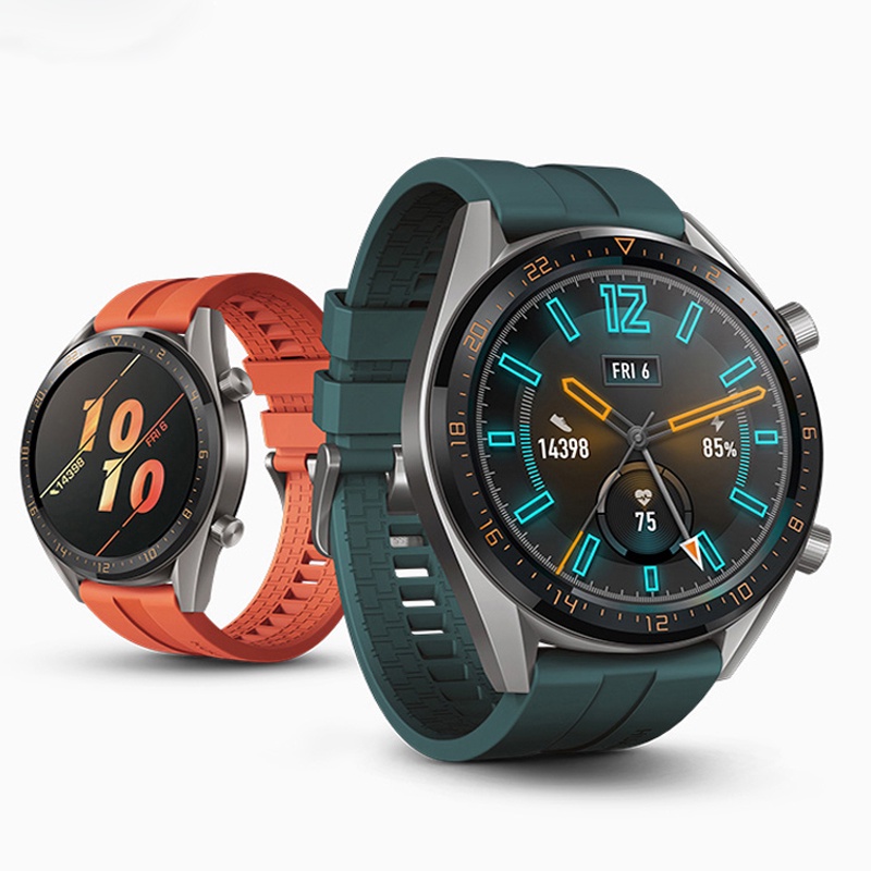 ◇❍Lbiasodai Huawei Watch GT Strap for samsung galaxy watch 46mm amazfit bip 47mm Strap 22mm watch band smart watchband B