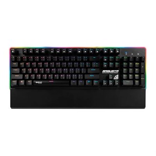 คีย์บอร์ดเกมมิ่ง SIGNO KB-781R สีดำ