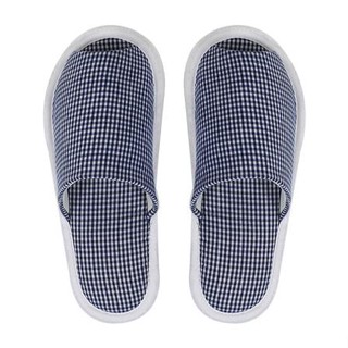 รองเท้าสลิปเปอร์ HOME LIVING STYLE GRID สี NAVY