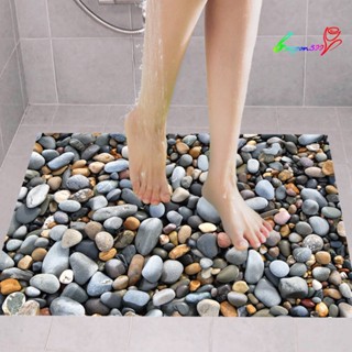 【AG】3D Pebbles Bathroom Kitchen Corridor Non-slip Floor Sticker Decal Decor