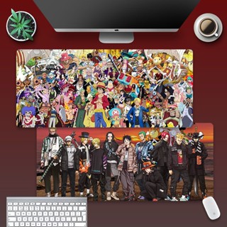 ✽One Piece Mouse Pad Oversized Office Keyboard Pad Computer Desk Pad Simple Girl Heart Small ขนาดกลาง