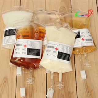 【AG】Halloween Party Vampire Cosplay Transparent Drink Blood Bag Beverage