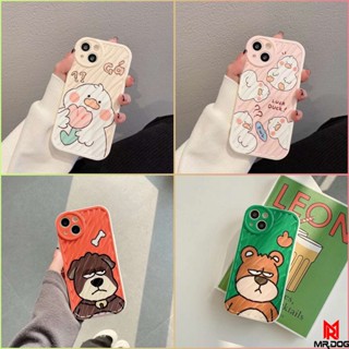 เคส iPhone 11 12 11 PRO 12 PRO 11 PROMAX 12 PROMAX เคสโทรศัพท์รูปแบบใหม่ คลื่นน้ำ การป้องกันเลนส์ กันน้ำ ป้องกันการตก KLQSBW