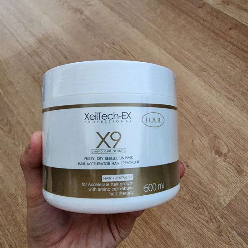 ทรีทเม้นท์บำรุงผม XeilTech-EX X9 Hair Gold Treatment 500 ml. เร่งผมยาว