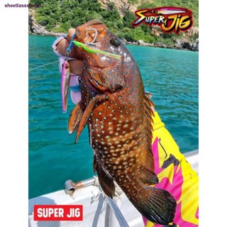 จัดส่งจากประเทศไทย⊕เหยื่อไมโครจิ๊กSuper Jig สินค้าคุณภาพราคาถูก จัดเต็มสีสวย7/10/15/20/30กรัม( ไม่มีตัวเบ็ด)