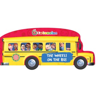 NEW! หนังสืออังกฤษ Cocomelon the Wheels on the Bus (Cocomelon) (Board Book) [Hardcover]