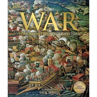 NEW! หนังสืออังกฤษ War : The Definitive Visual History [Hardcover]