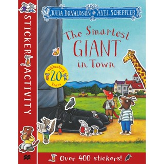 NEW! หนังสืออังกฤษ The Smartest Giant in Town Sticker Book [Paperback]