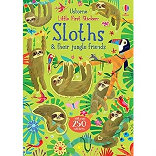 NEW! หนังสืออังกฤษ Little First Stickers Sloths (Little First Stickers) [Paperback]