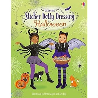 NEW! หนังสืออังกฤษ Sticker Dolly Dressing Halloween (Sticker Dolly Dressing) [Paperback]