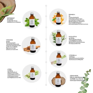 ขายดีอันดับ1 แห่งความประทับใจจากรีวิว HOM BKK Essential oil น้ำมันหอมระเหยแท้มี 6 กลิ่นให้เลือก