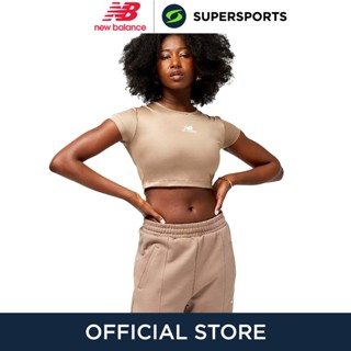 NEW BALANCE Athletics Pearl Cropped เสื้อยืดผู้หญิง