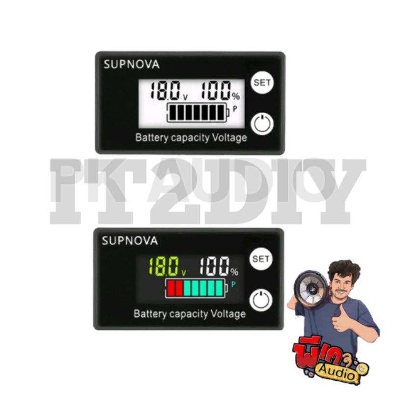 วัดแบต ดิจิตอล 10-72v