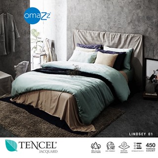 Omazz ผ้าปู 3.5ฟุต 1ชิ้น Omazz Tencel Jacquard รหัส Lindsey 01