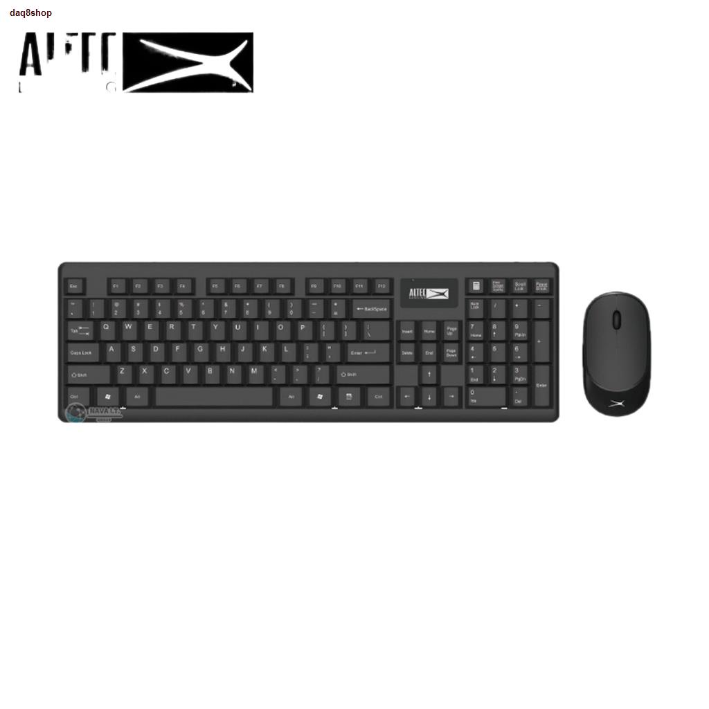 ส่งฟรี! ⚡️กรุงเทพฯด่วน1ชั่วโมง⚡️ Altec Lansing ALBC6314 Wireless Keyboard and Mouse Combo รับประกันศูนย์ 2 ปี