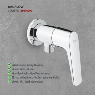 BAUFLOW WALL TAP SHOWER, WALL MOUNTED 26018000 Bathroom Accessories Set Toilet Faucet Shower Valve Water Tap Toiletry