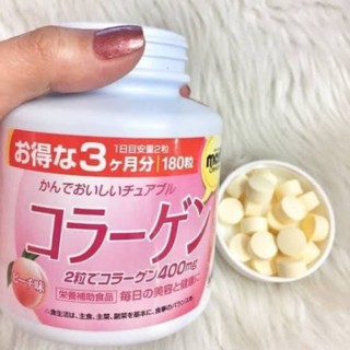 คอลลาเจนแบบเคี้ยว 🍑 ORIHIRO Most Chewable Collagen Peach
