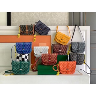 พรี ราคา6500 Goyard BELVÉDÉRE กระเป๋าสะพาย PM GM 8021 กระเป๋าแฟชั่น กระเป๋าสะพายข้าง