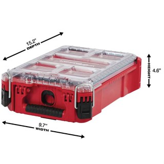 กล่องเครื่องมือ MILWAUKEE 48-22-8435 PACKOUT Compact Organizer