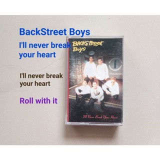 □มือ2 backstreet boys เทปเพลง□ อัลบั้ม I never break your heart (ลิขสิทธิ์แท้) (แนว pop).