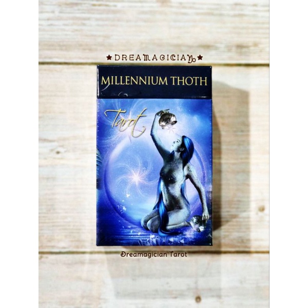 Millennium Thoth Tarot ไพ่ยิปซีแท้ลดราคาไพ่ทาโร่ต์ ไพ่ออราเคิล Tarot Oracle Card Deck